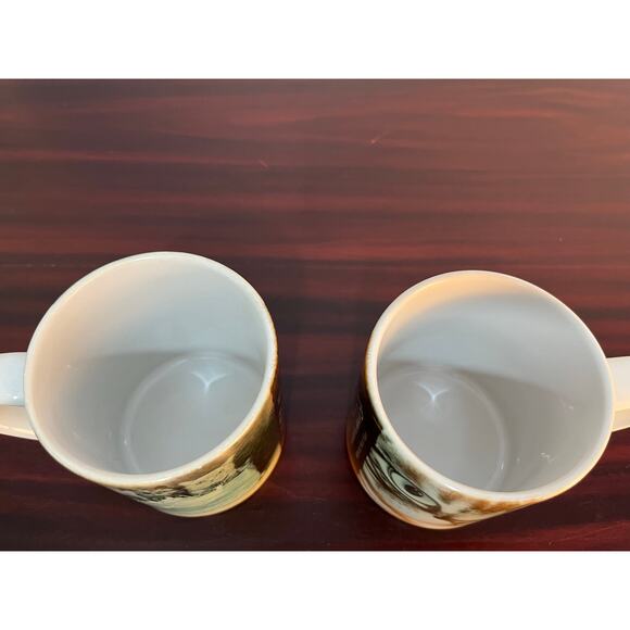 Braldt Bralds Coffee Mugs Set of 2 Cats American Short Hair Mixed Bag Calico - Picture 9 of 9